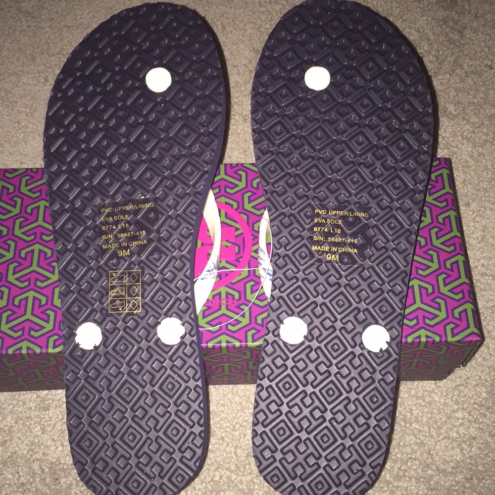 Tory Burch Far and Away Flip Flops - Picture 7 of 8